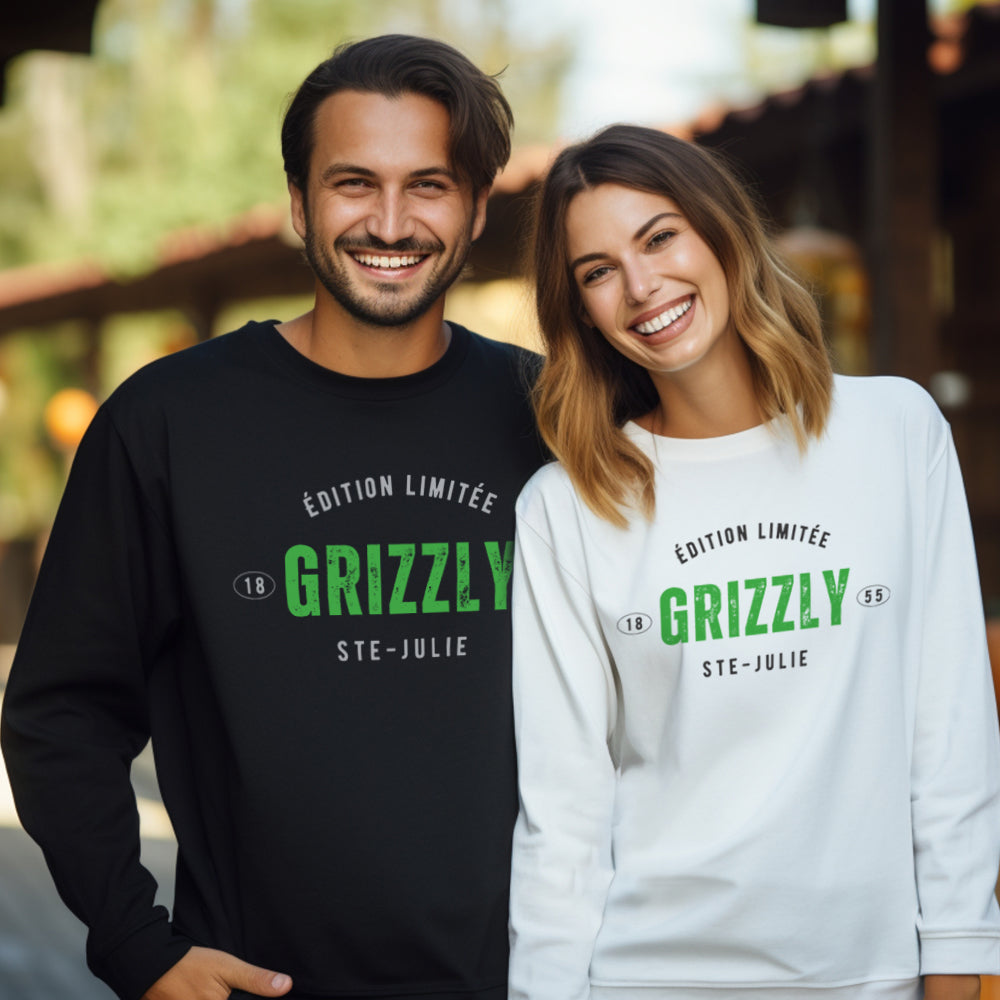 Kangourou adulte 100% polyester - Édition limitée Grizzly Ste-Julie Kangourou adulte 100% polyester - Édition limitée Grizzly Ste-Julie