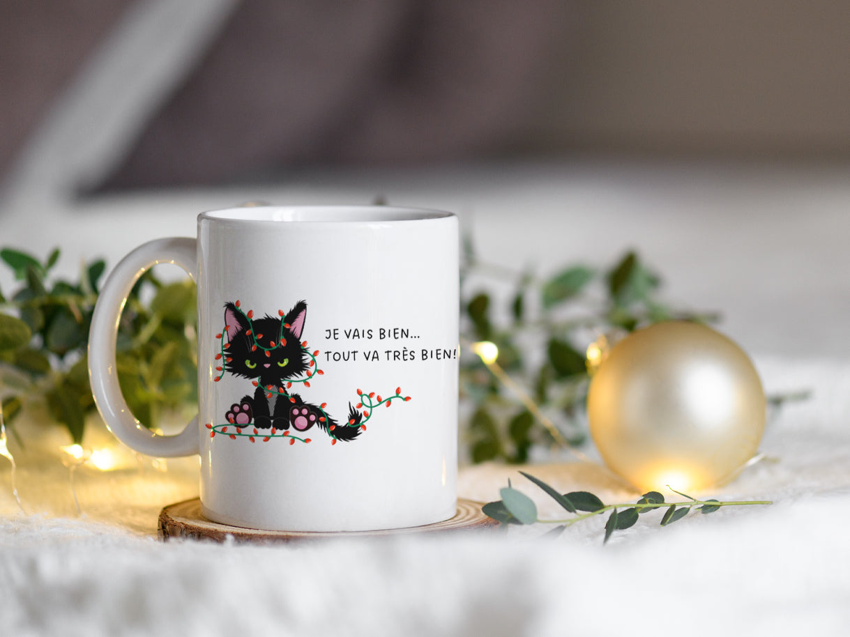 Tasse à café - Je vais bien... tout va très bien
