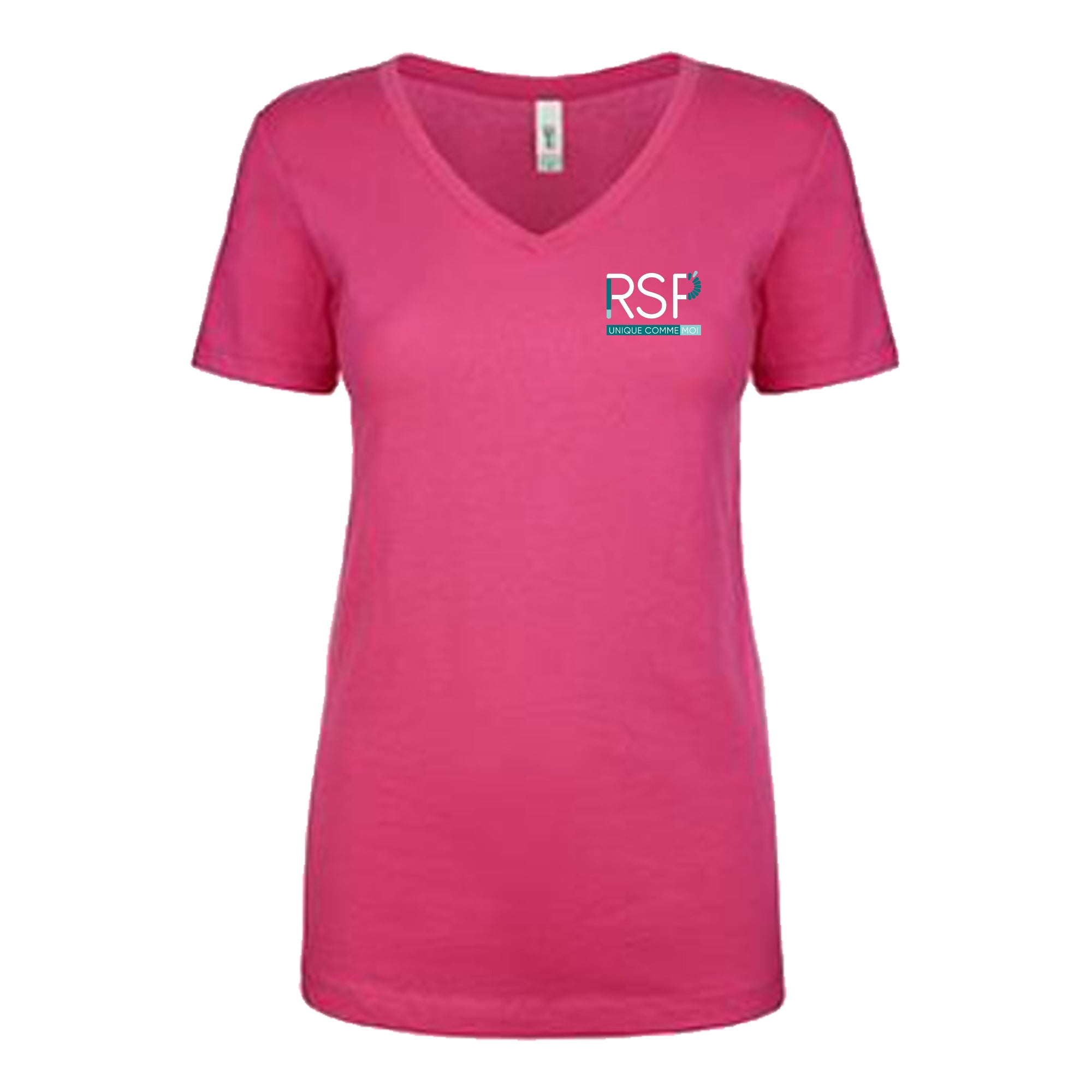 T-shirt col en V pour femme - RSP -
