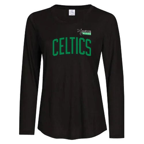 Chandail à manches longues 100% polyester - Celtics