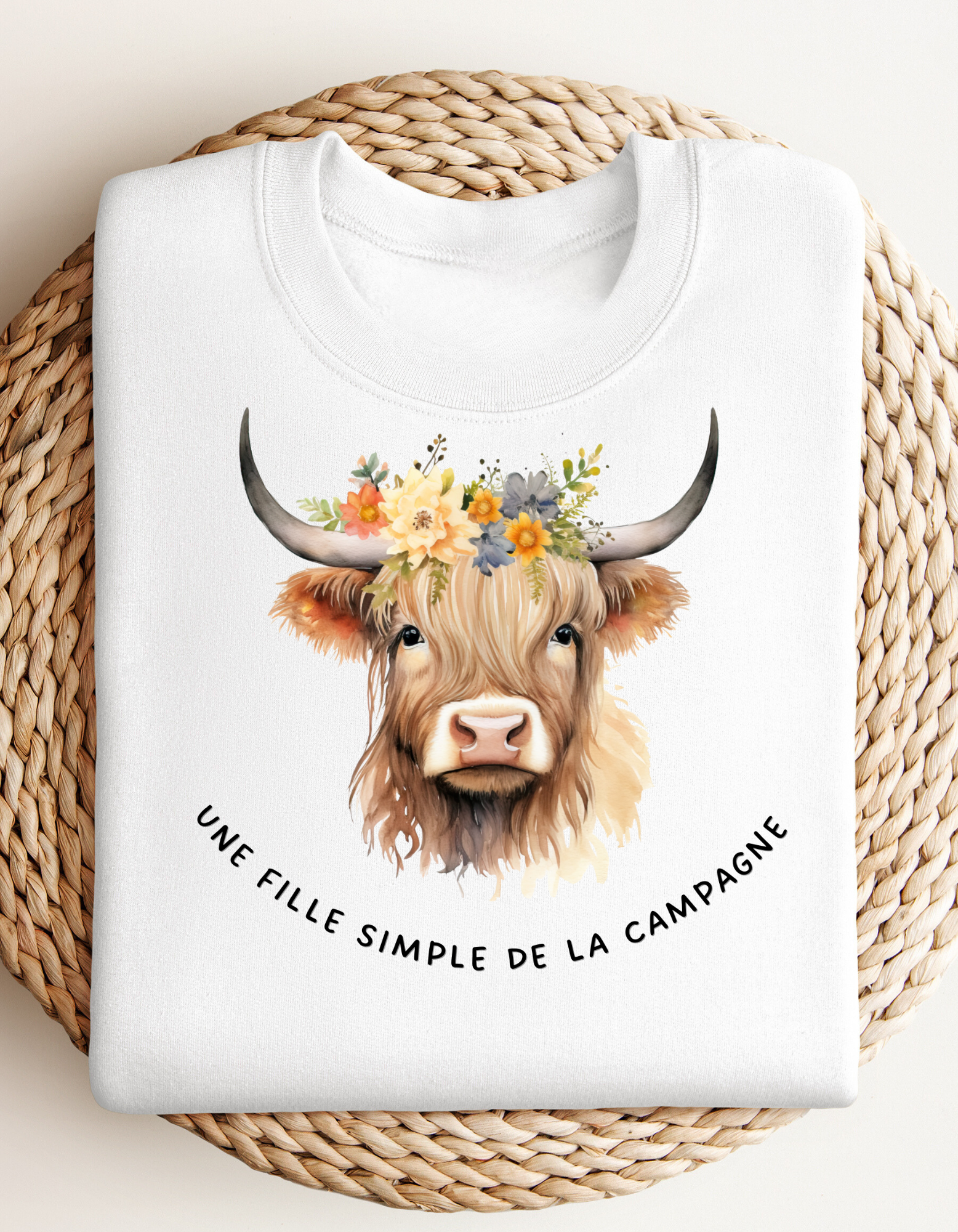 Crewneck - Une fille simple de la campagne