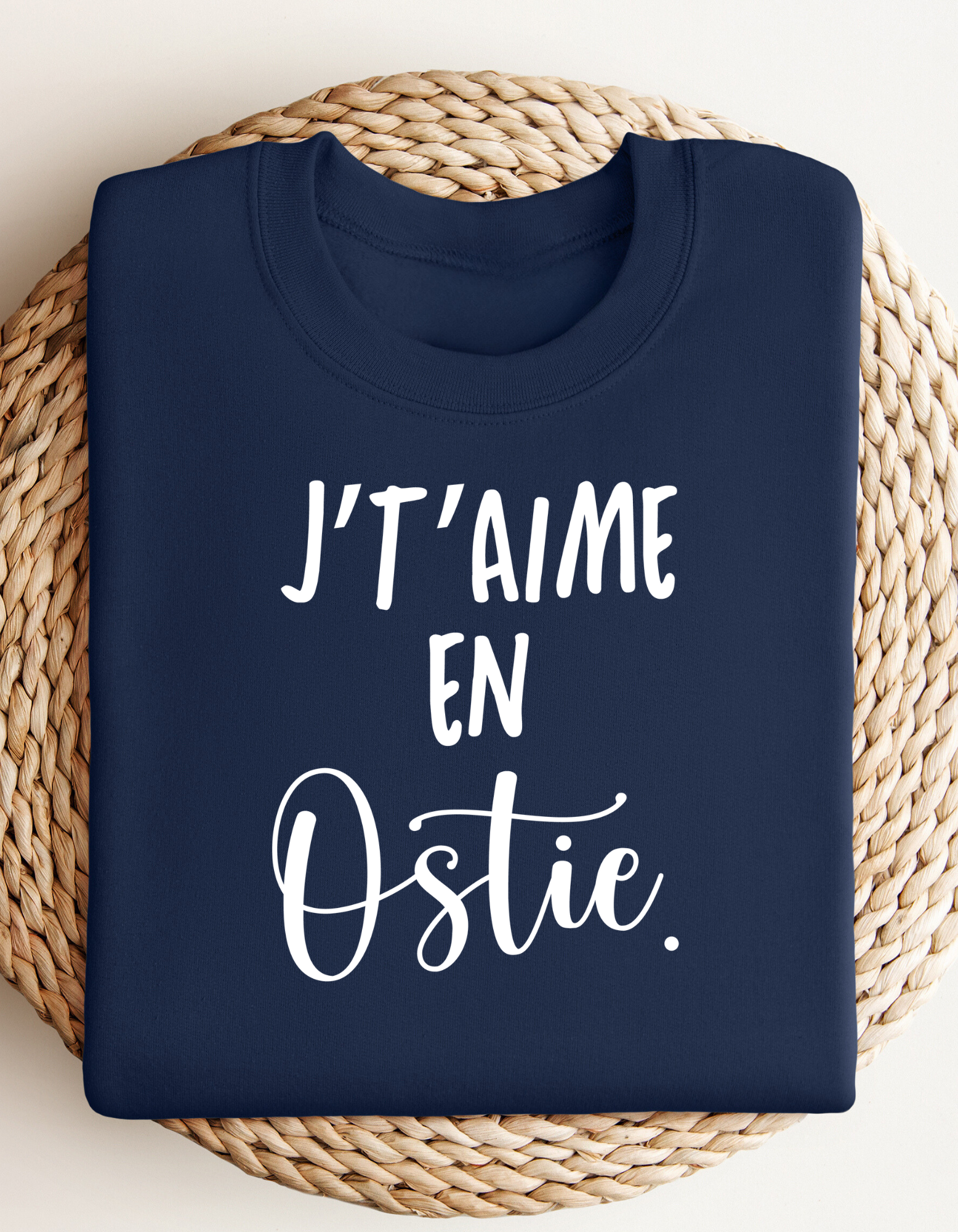 Crewneck - J’taime en ostie