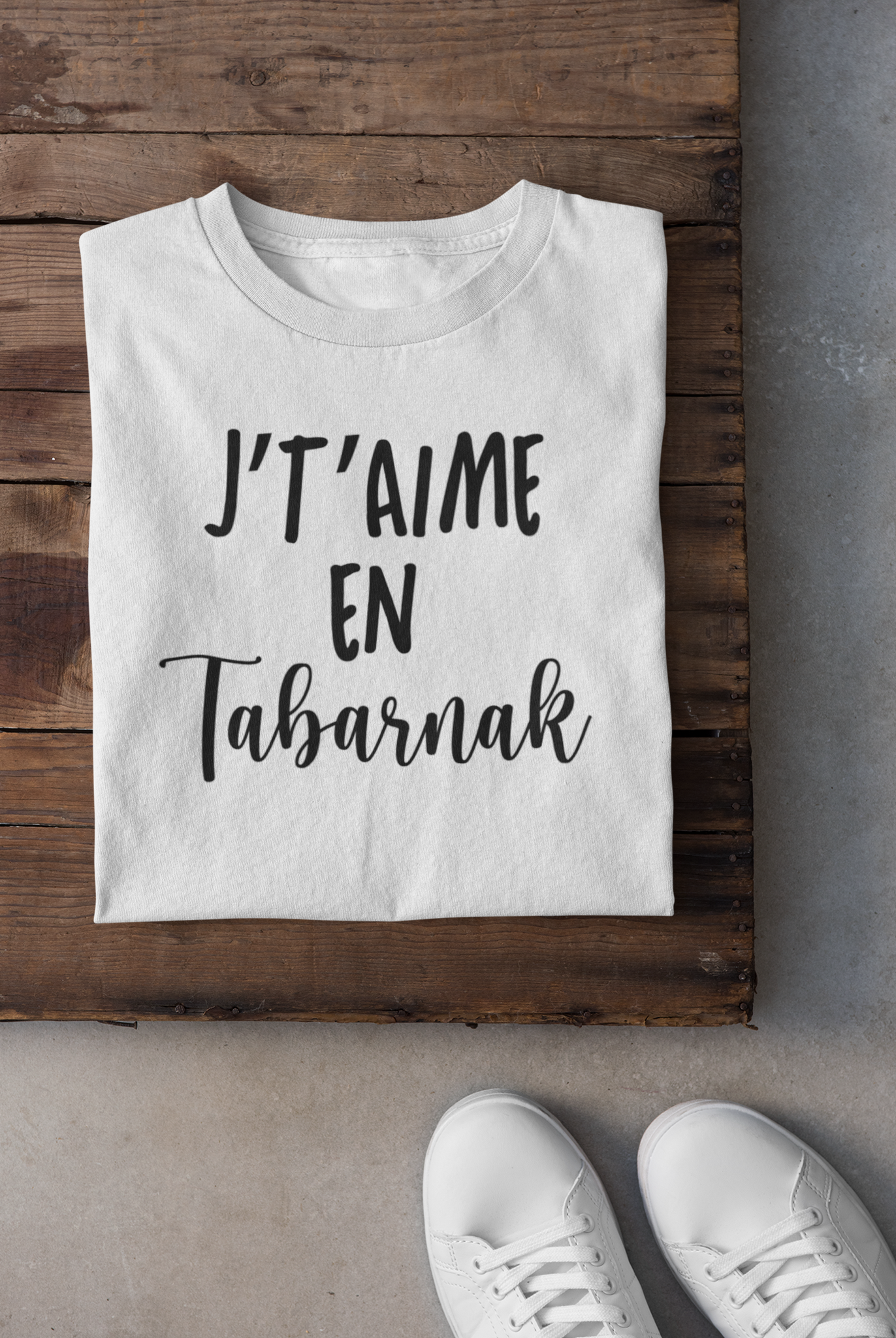 T-shirt - J't'aime en tabarnak