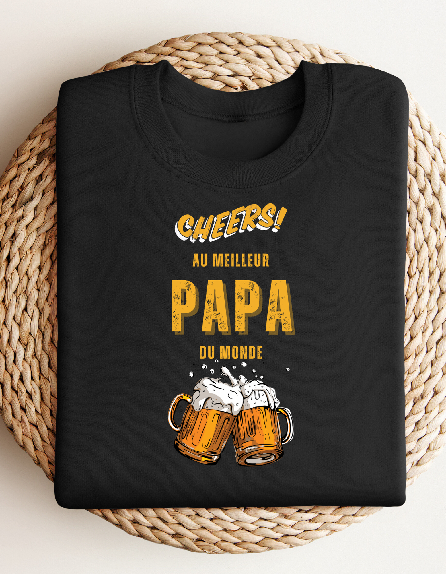 Crewneck - Cheers au meilleur papa du monde
