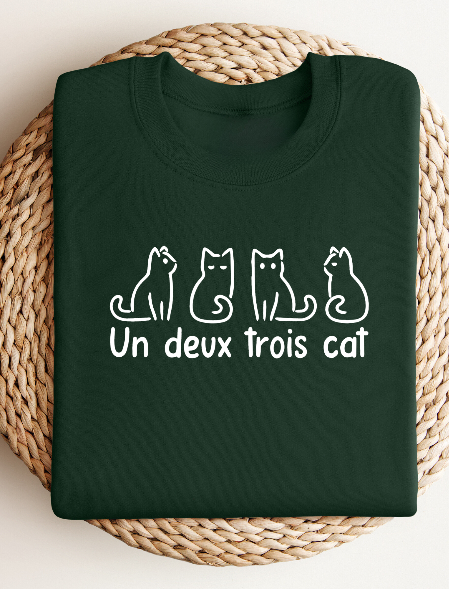 Crewneck - Un, deux, trois, cat