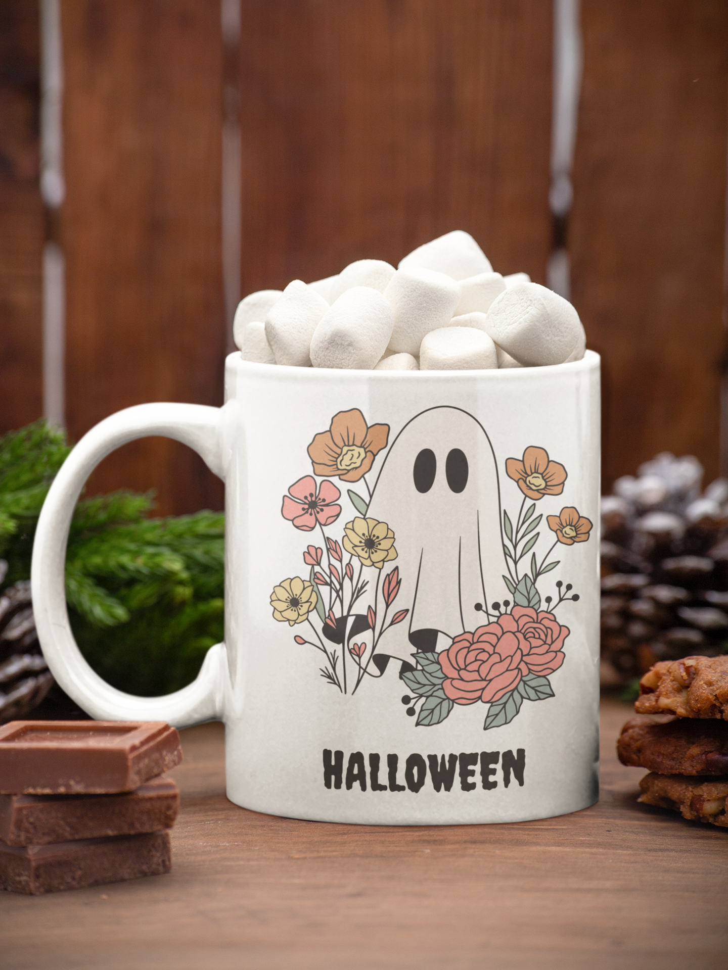 Tasse à café - Halloween Rétro