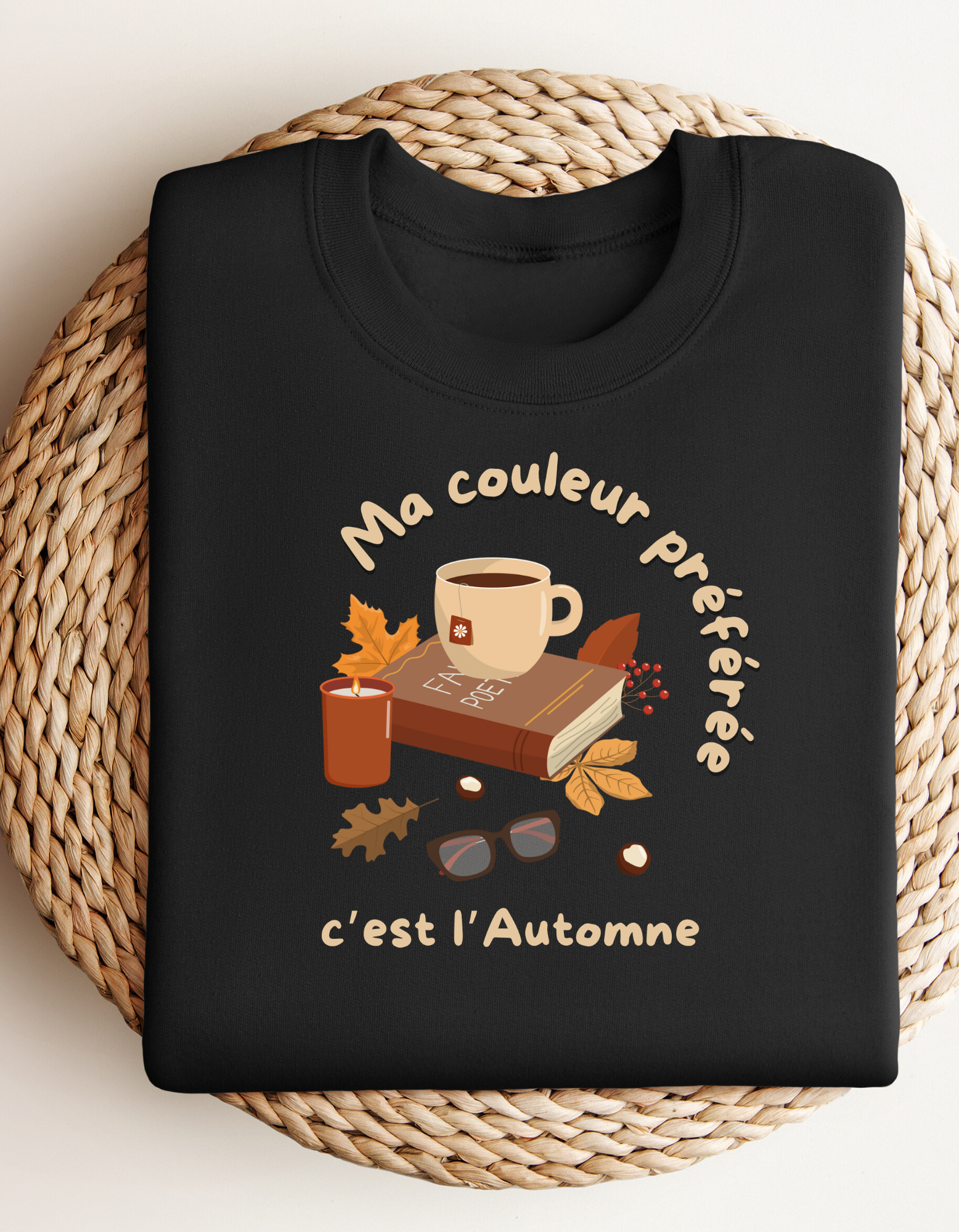 Crewneck - Ma couleur préférée c’est l’automne (livre)