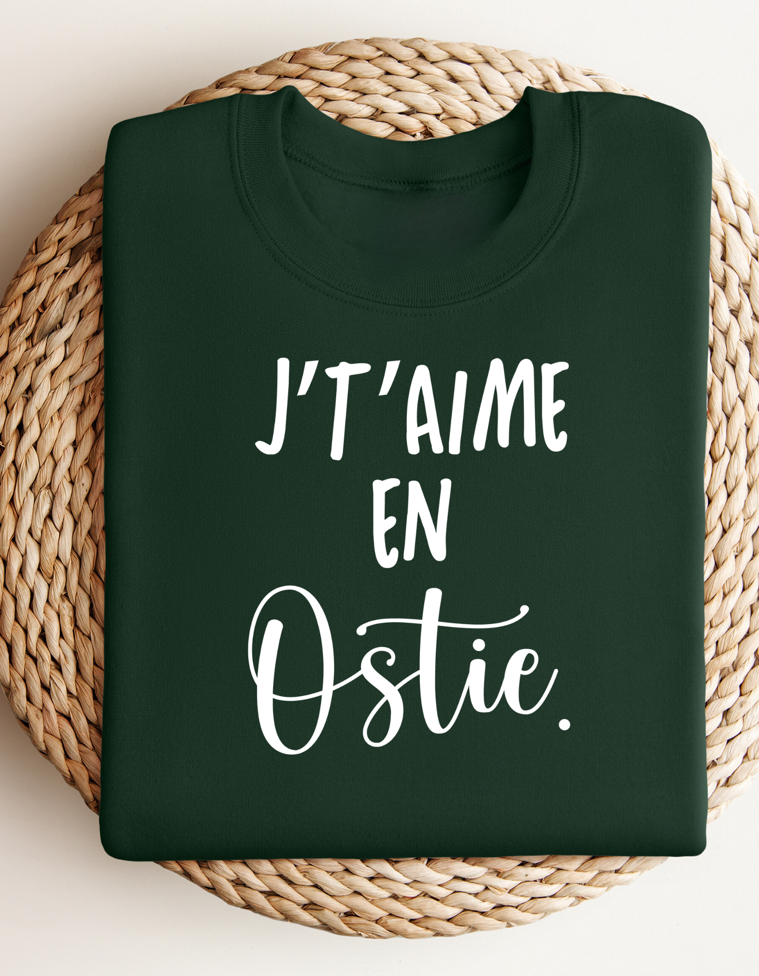 Crewneck - J’taime en ostie