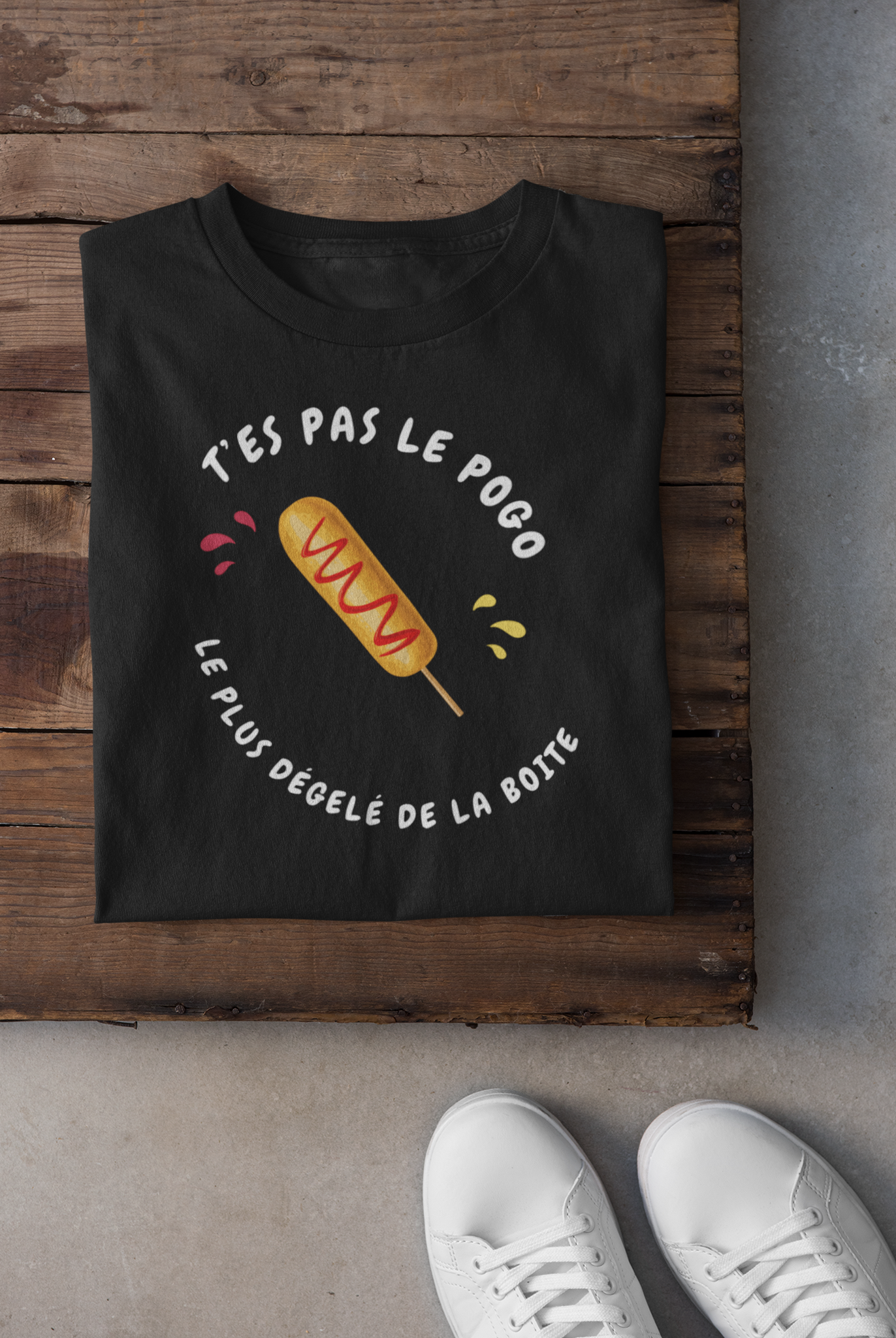 T-shirt - T'es pas le pogo le plus dégelé de la boîte