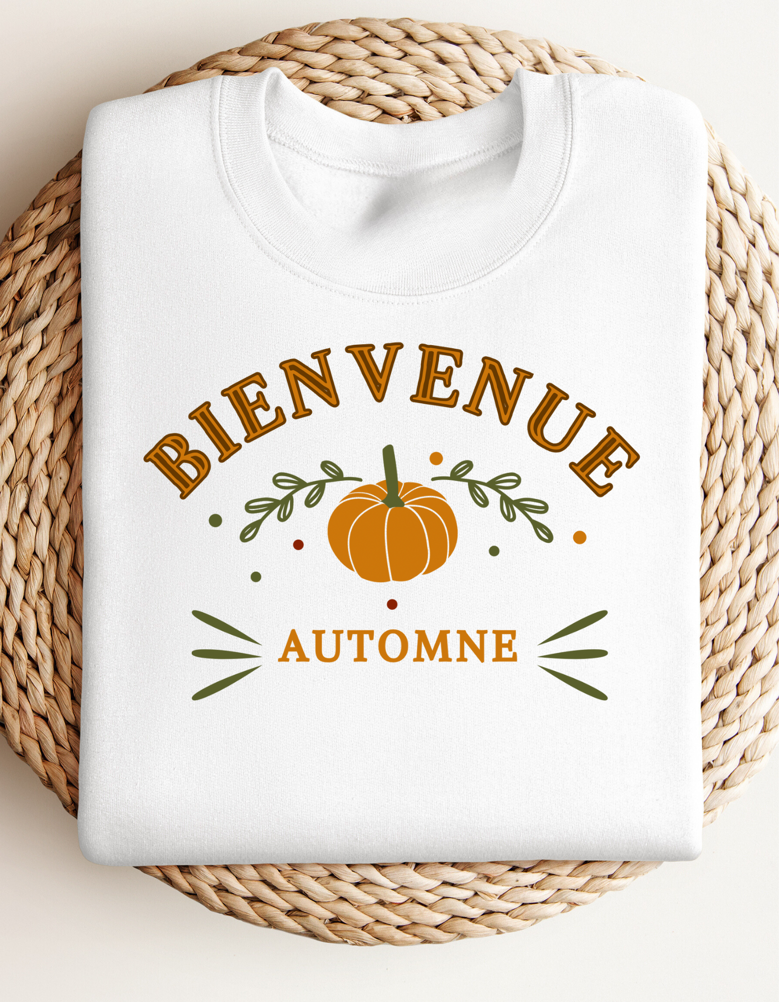 Crewneck - Bienvenue automne