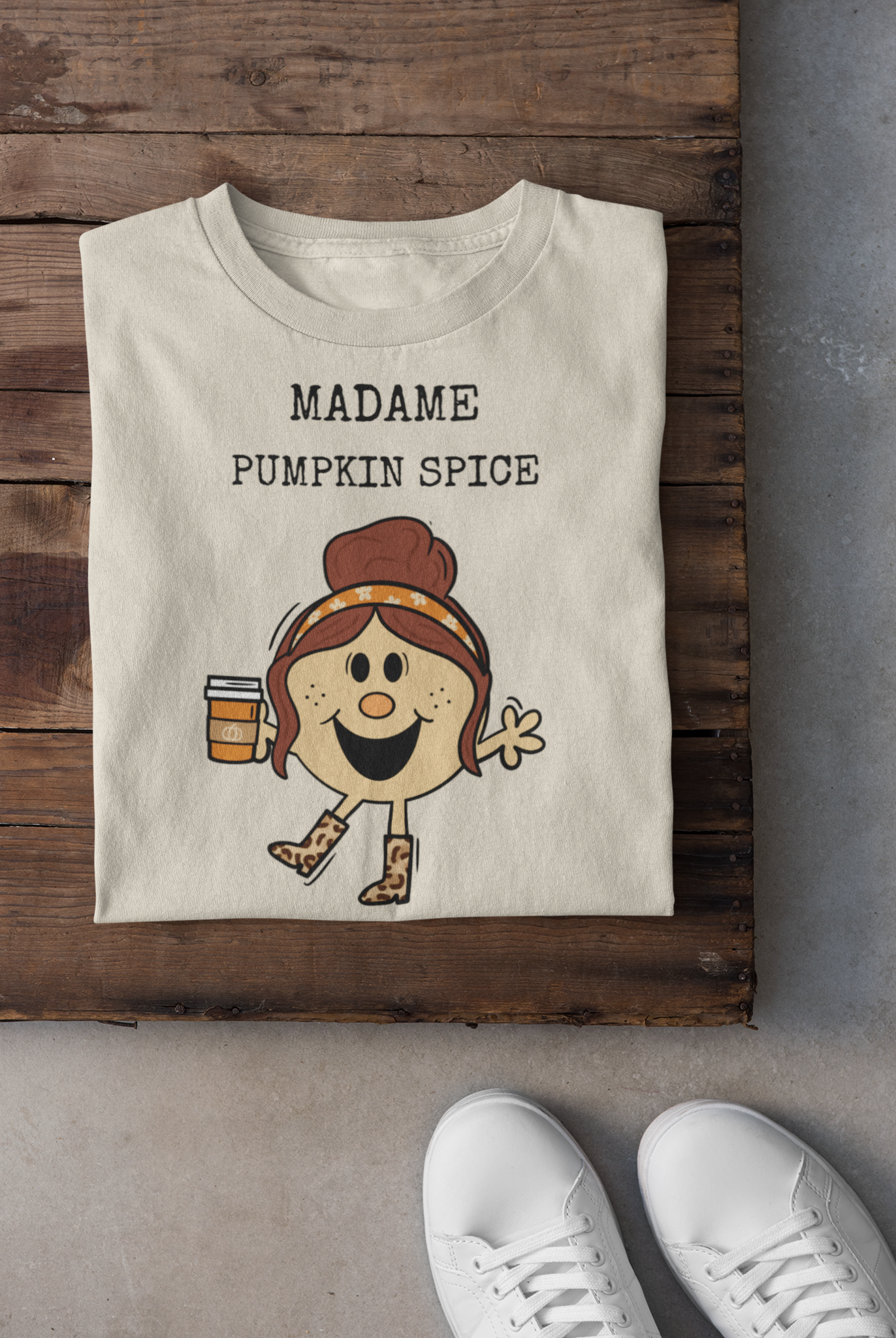 T-shirt - Madame Pumpkin spice