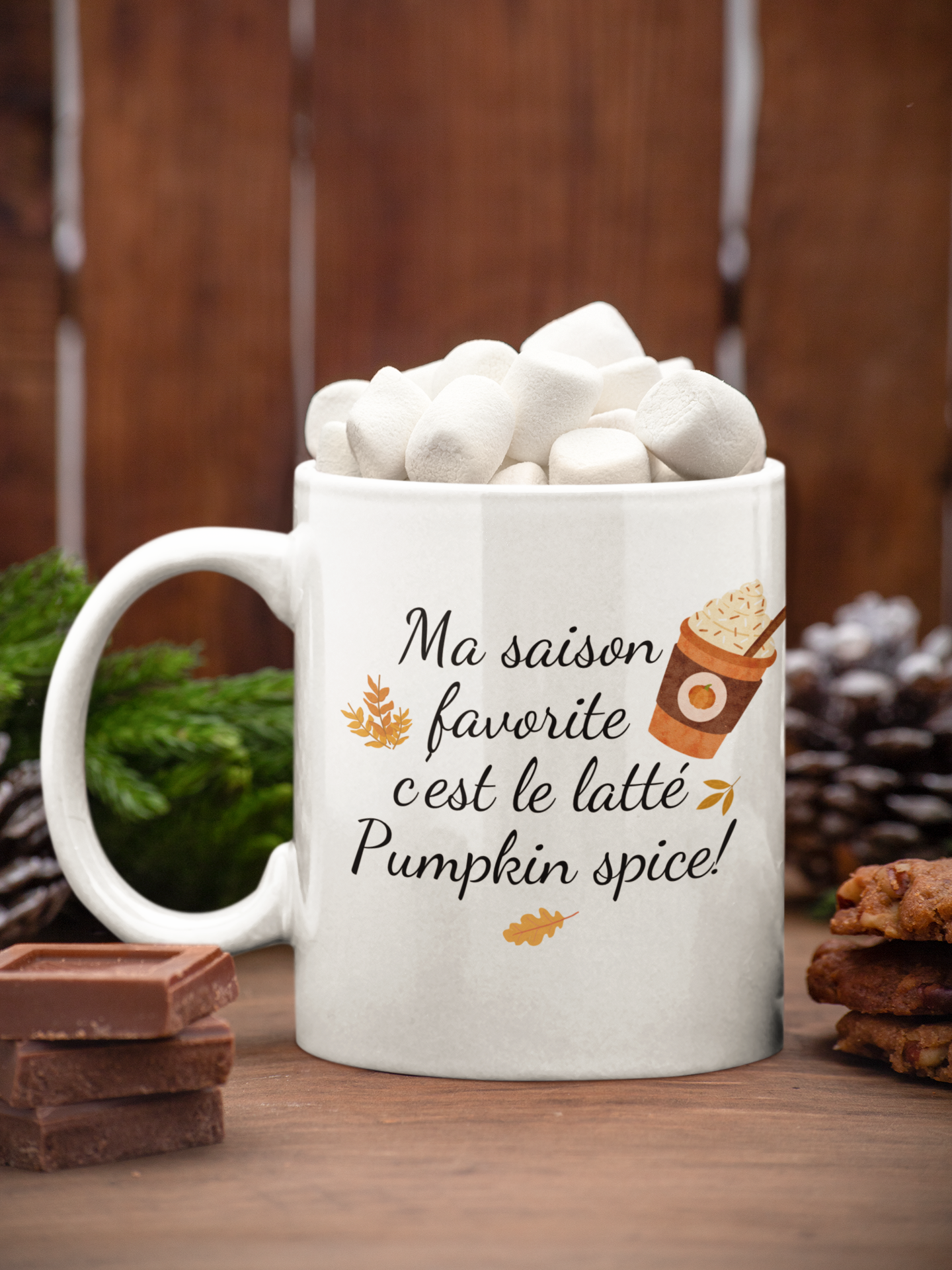 Tasse à café - Ma saison favorite c’est le latté Pumpkin spice