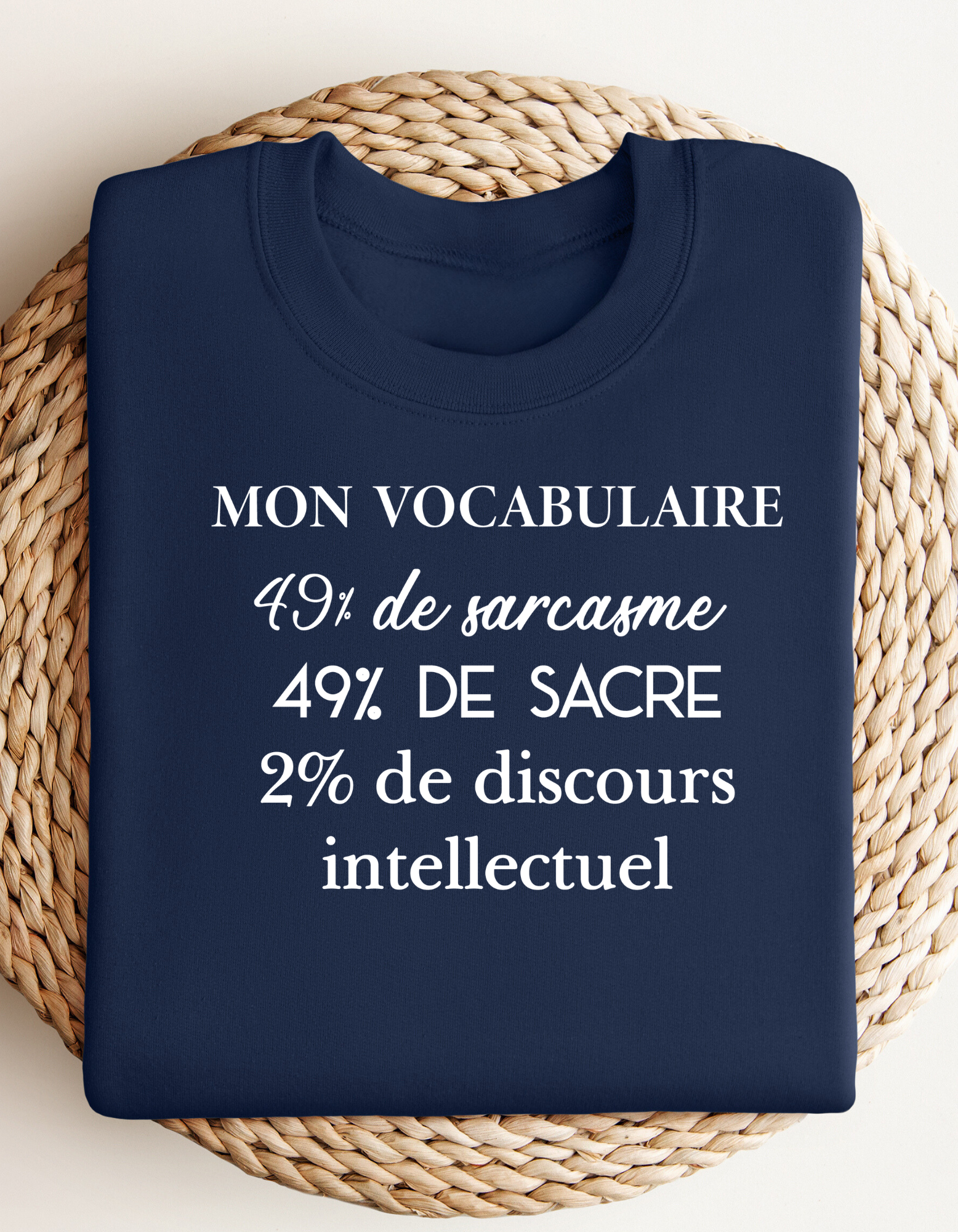 Crewneck - Mon vocabulaire