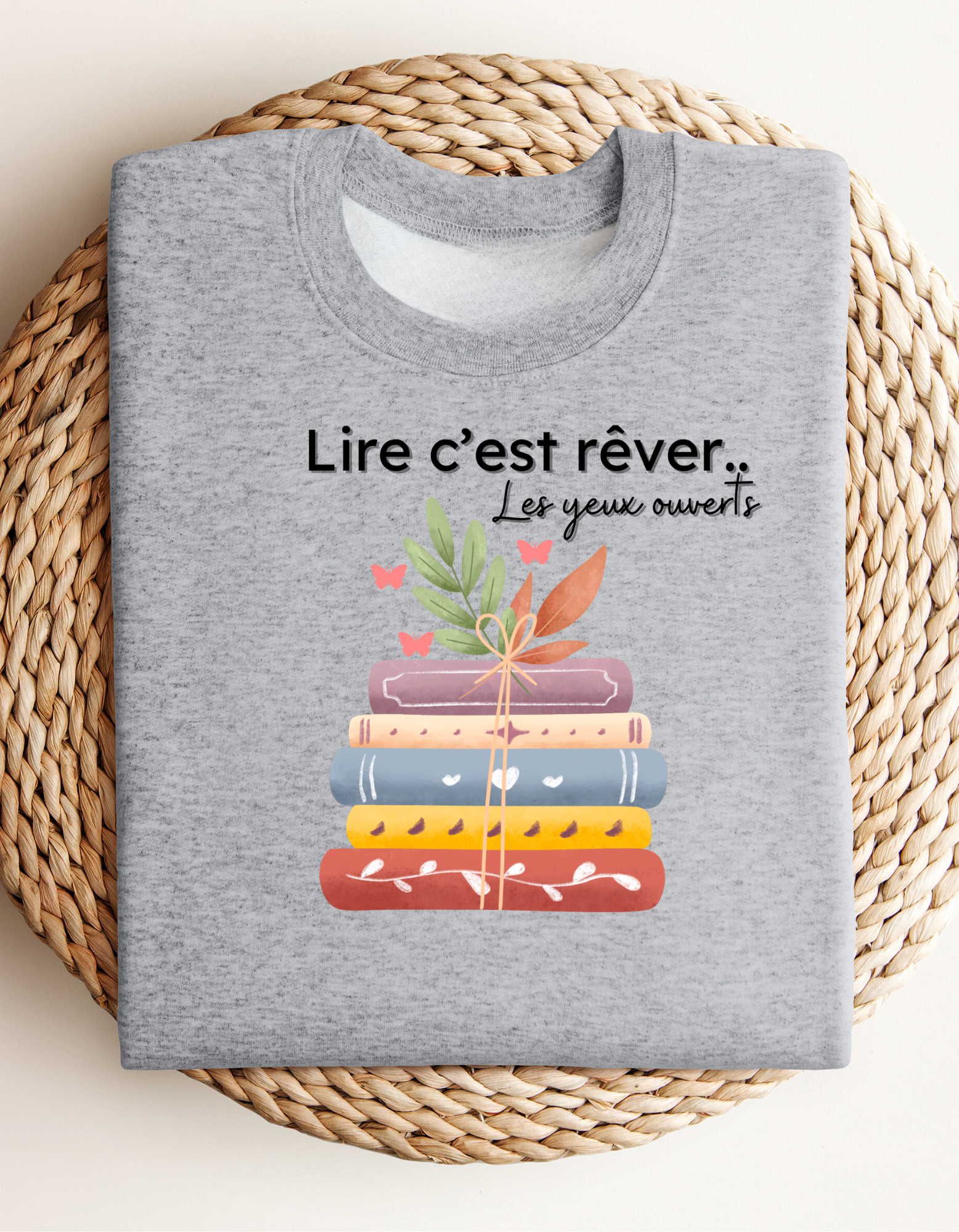 Crewneck - Lire c’est rêver les yeux ouverts