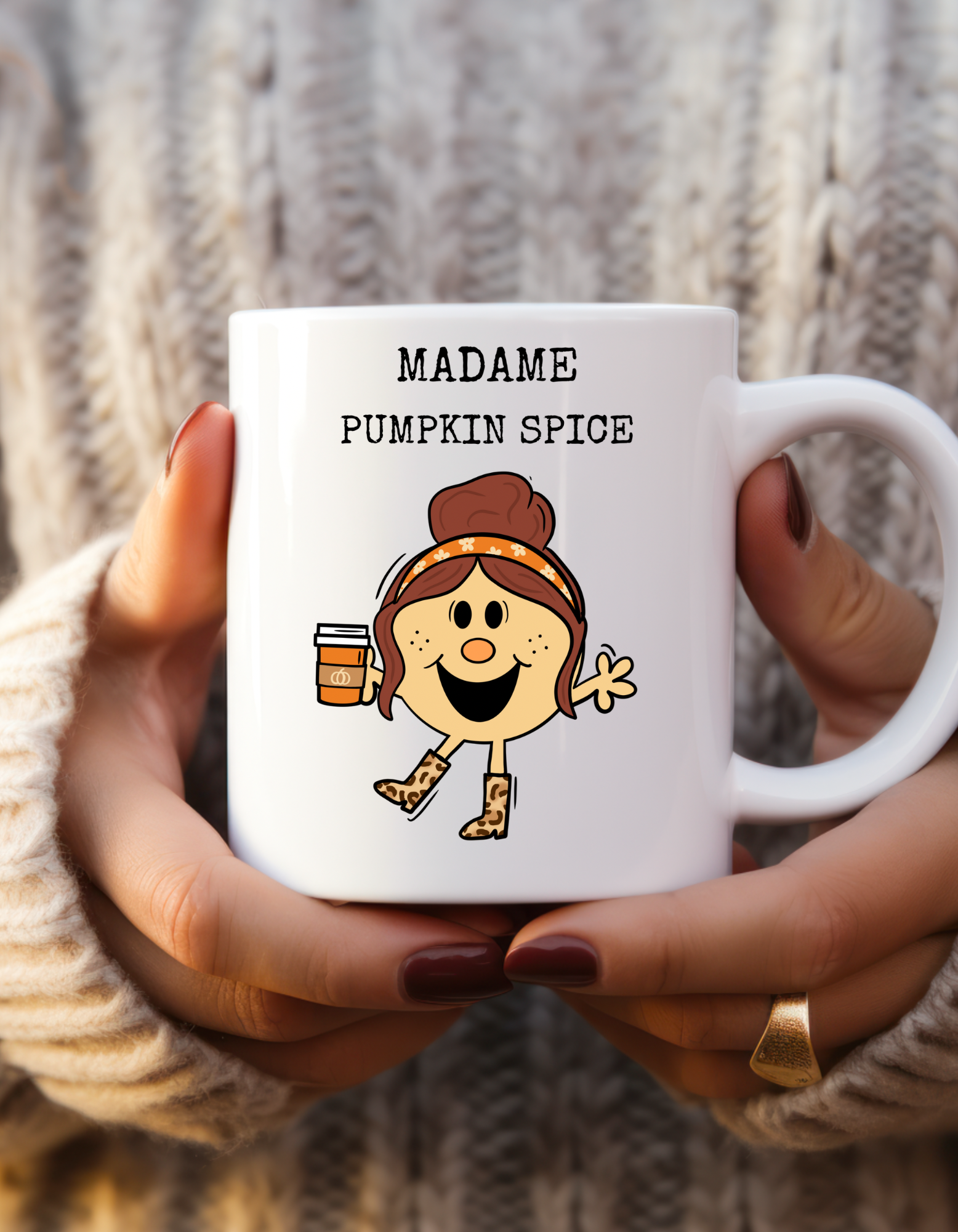 Tasse à café - Madame Pumpkin spice