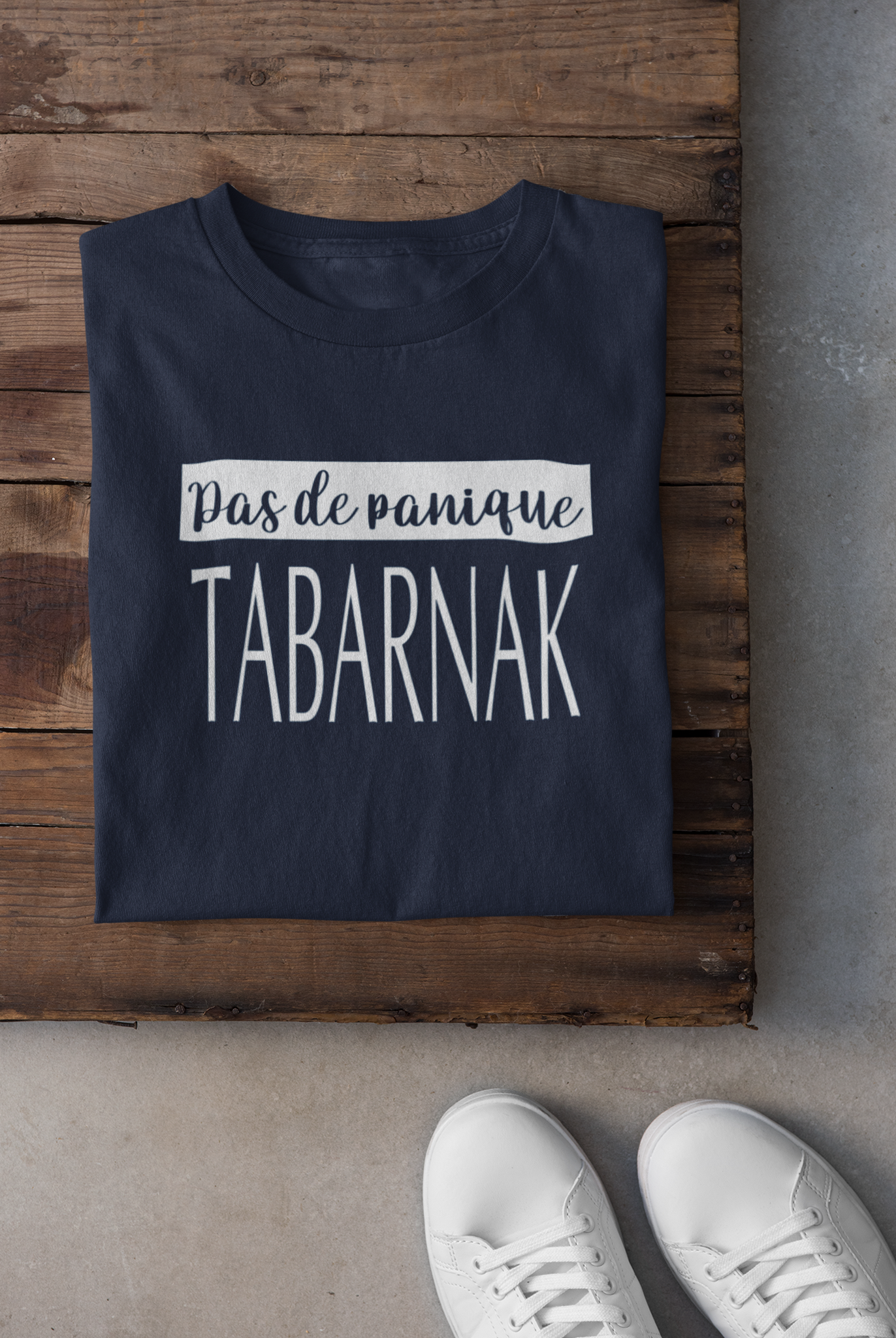 T-shirt - Pas de panique tabarnak