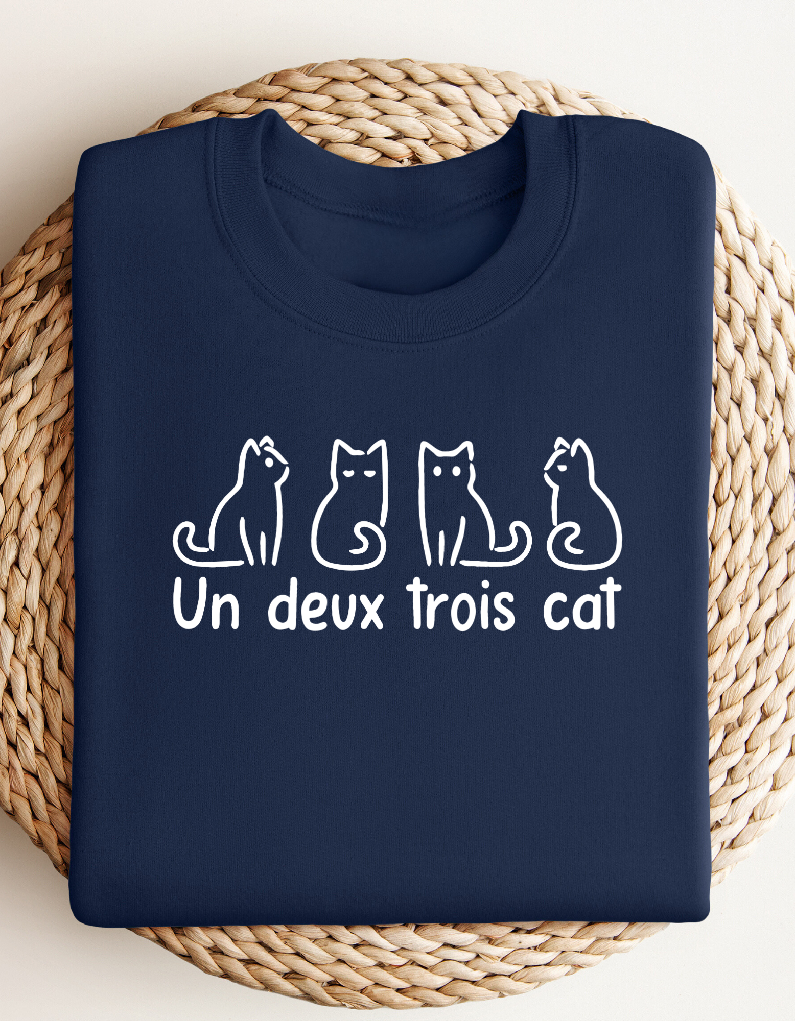 Crewneck - Un, deux, trois, cat