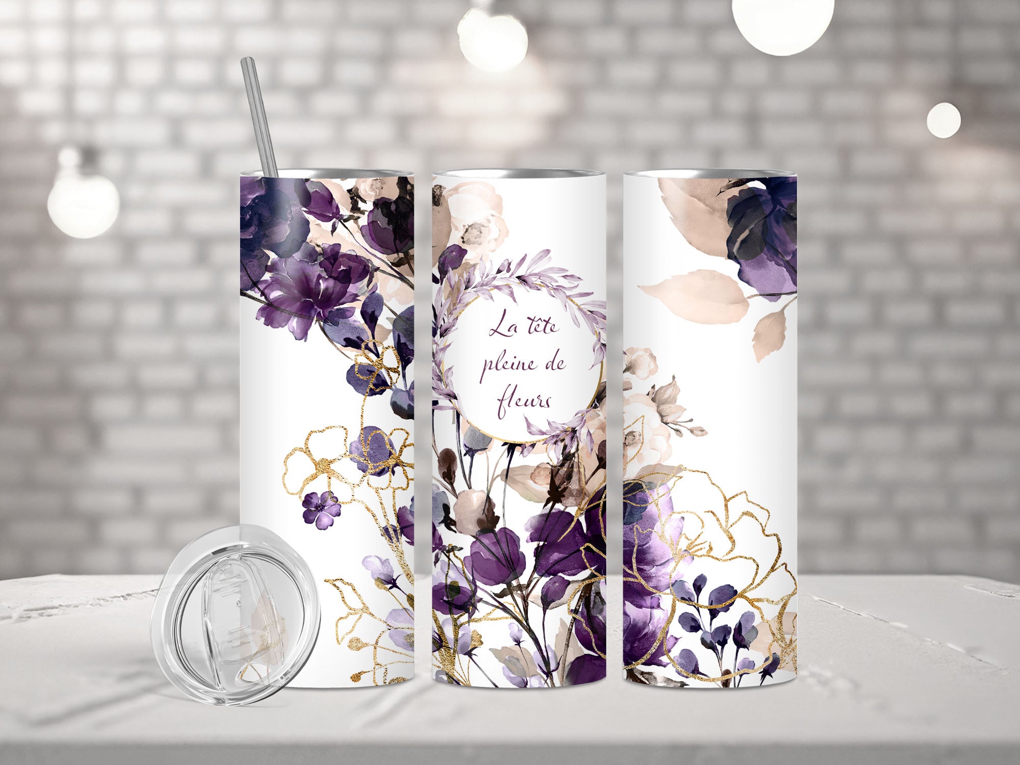 Lot de 8 lève-fleurs en acier inoxydable pour décoration de gâteaux Lot de 8 lève-fleurs en acier inoxydable pour décoration de gâteaux