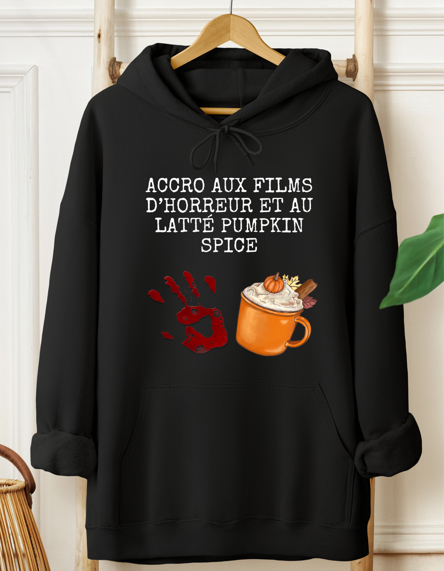 Kangourou - Accro aux films d'horreur et au latté pumpkin spice