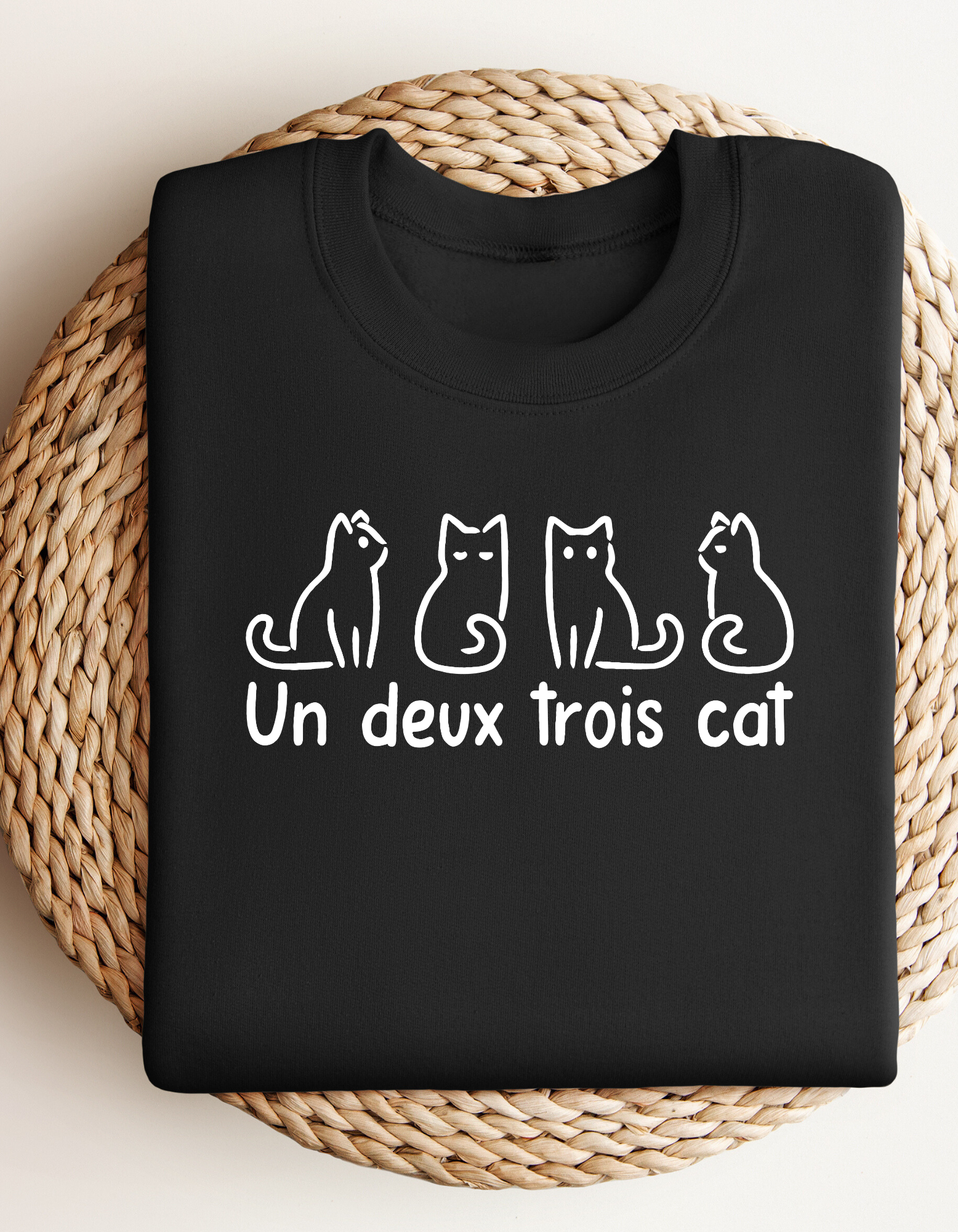 Crewneck - Un, deux, trois, cat