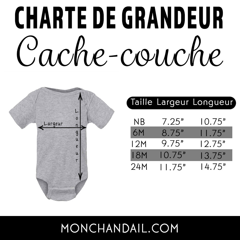 Cache-couche - Falala