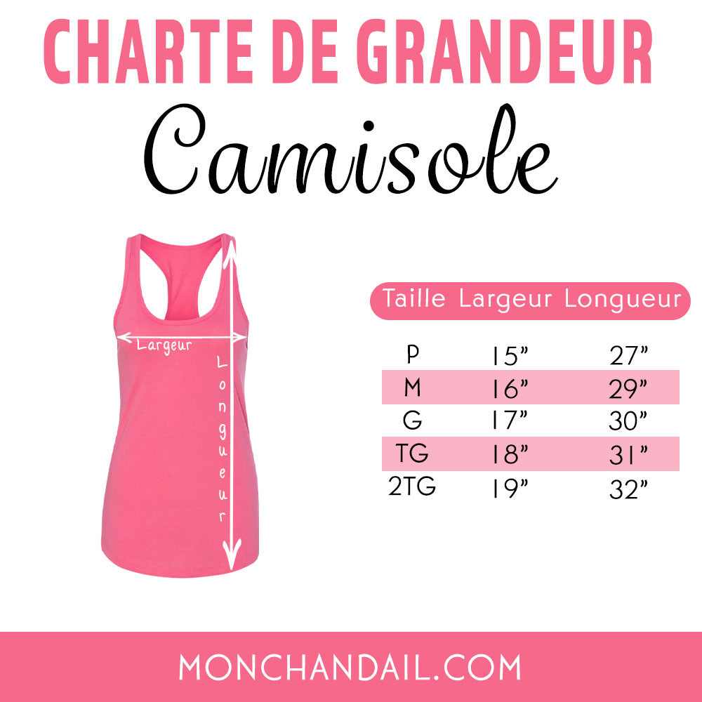 Camisole - Attendez-moi j'ai des petites jambes