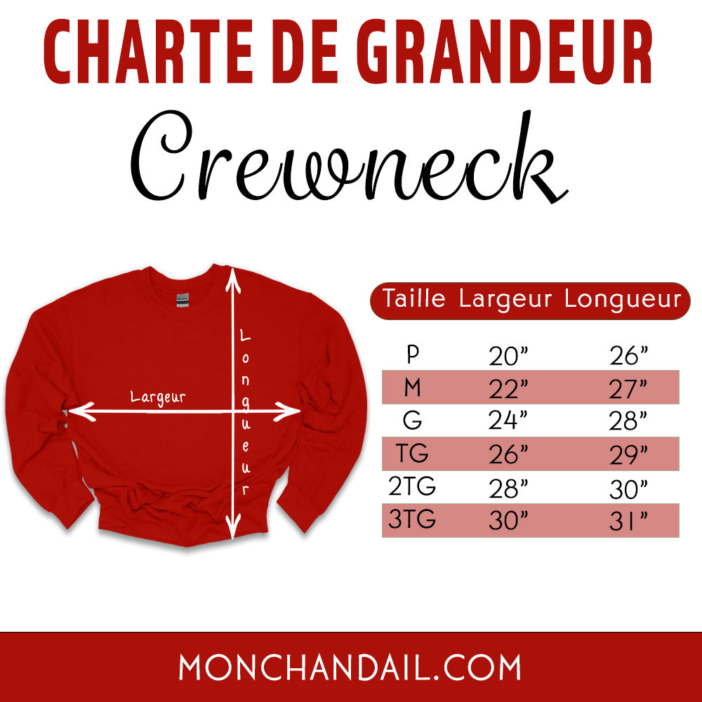 Crewneck - Assez douée pour être une éducatrice assez folle pour aimer ça