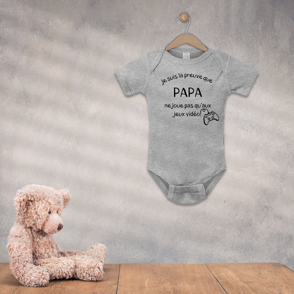 Cache-couche - Je suis la preuve que papa ne joue pas qu'aux jeux vidéo