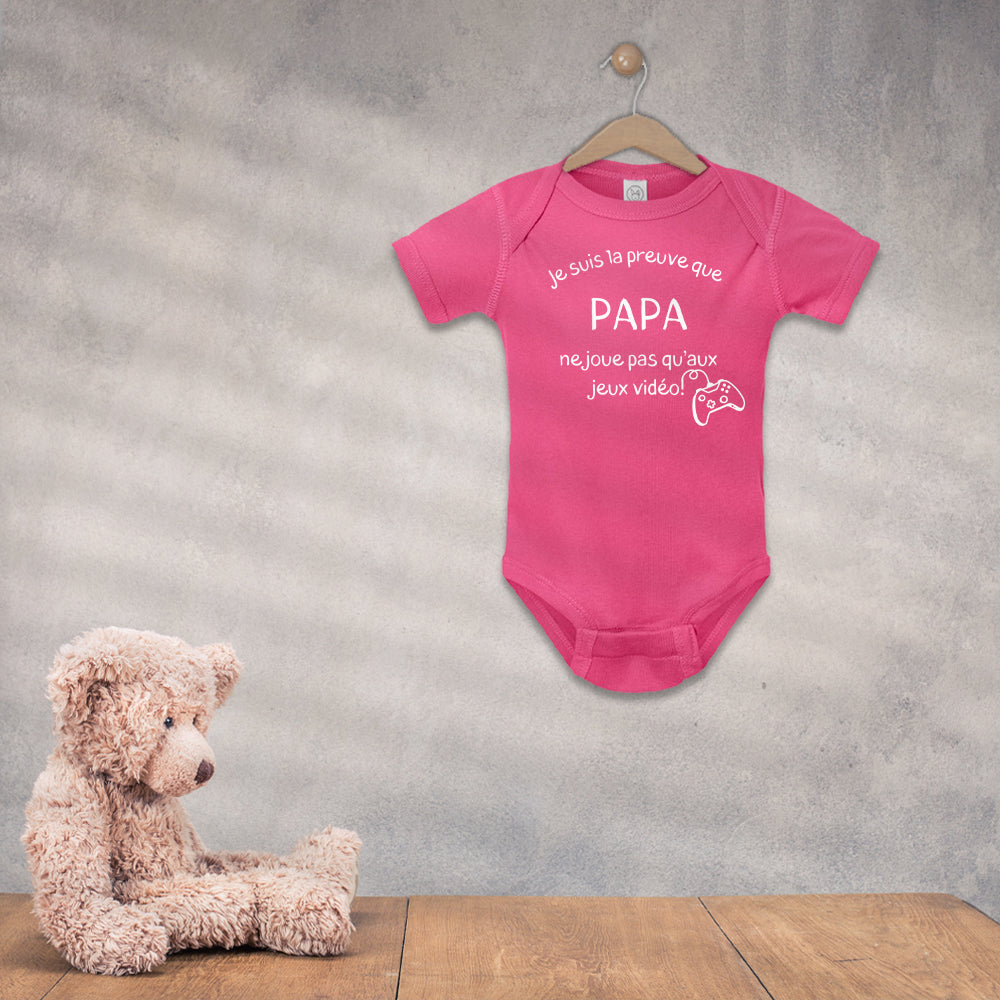 Cache-couche - Je suis la preuve que papa ne joue pas qu'aux jeux vidéo