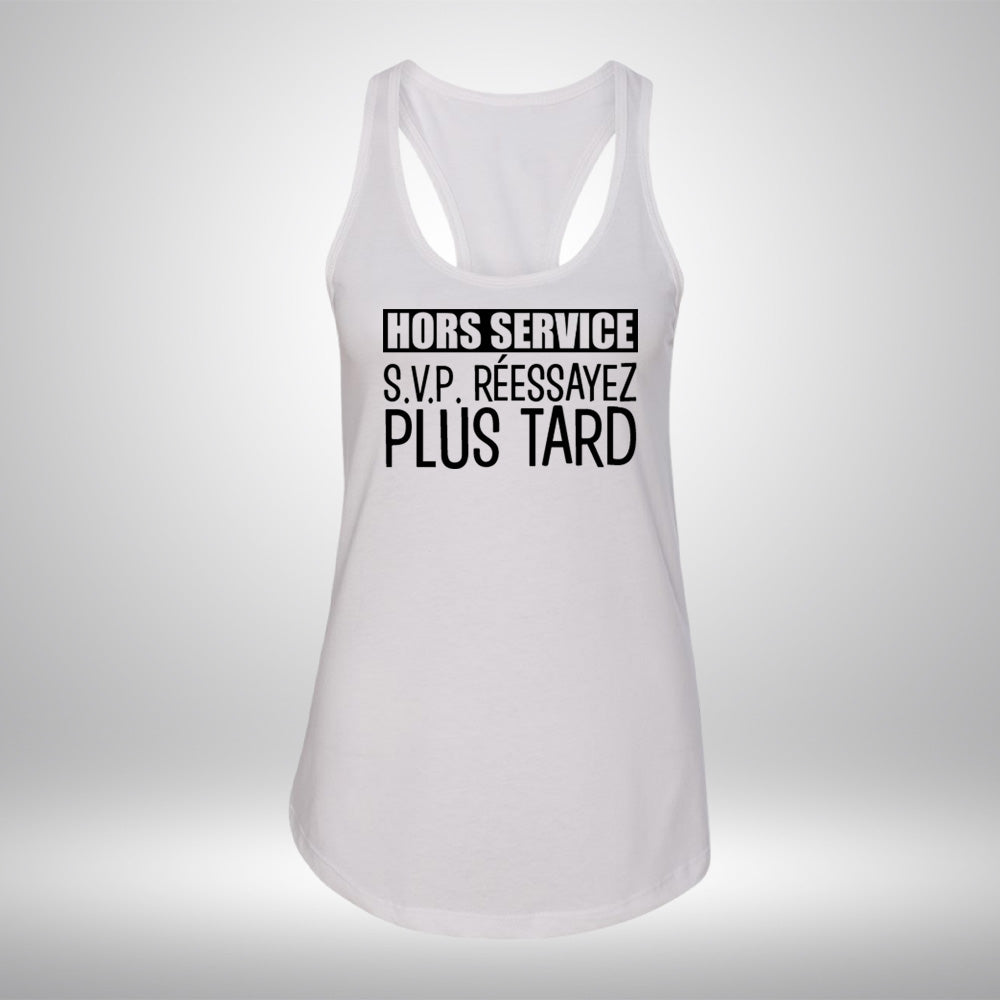 Camisole - Hors service, svp réessayez plus tard