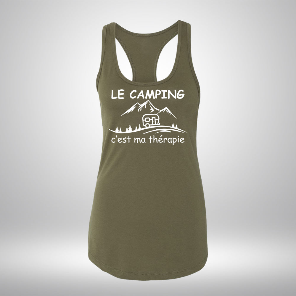 Camisole - Le camping c’est ma thérapie