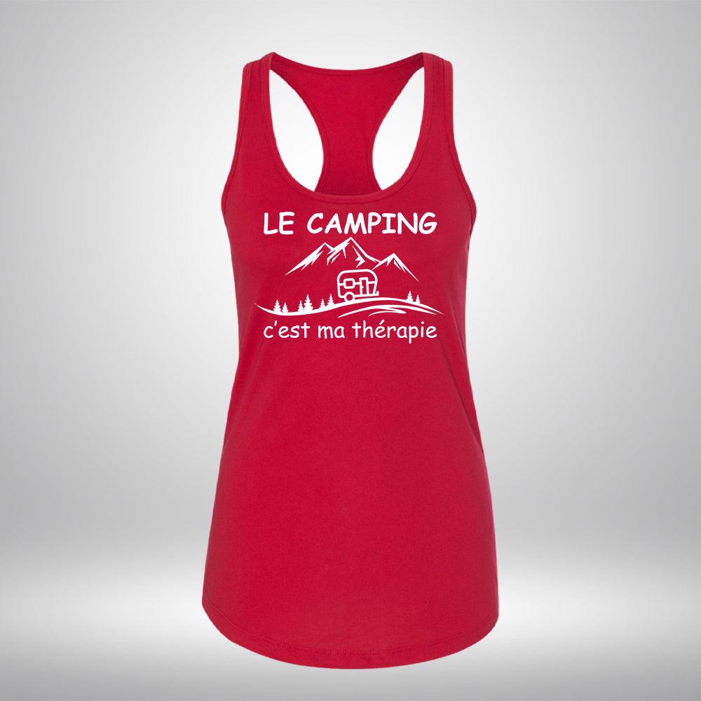 Camisole - Le camping c’est ma thérapie