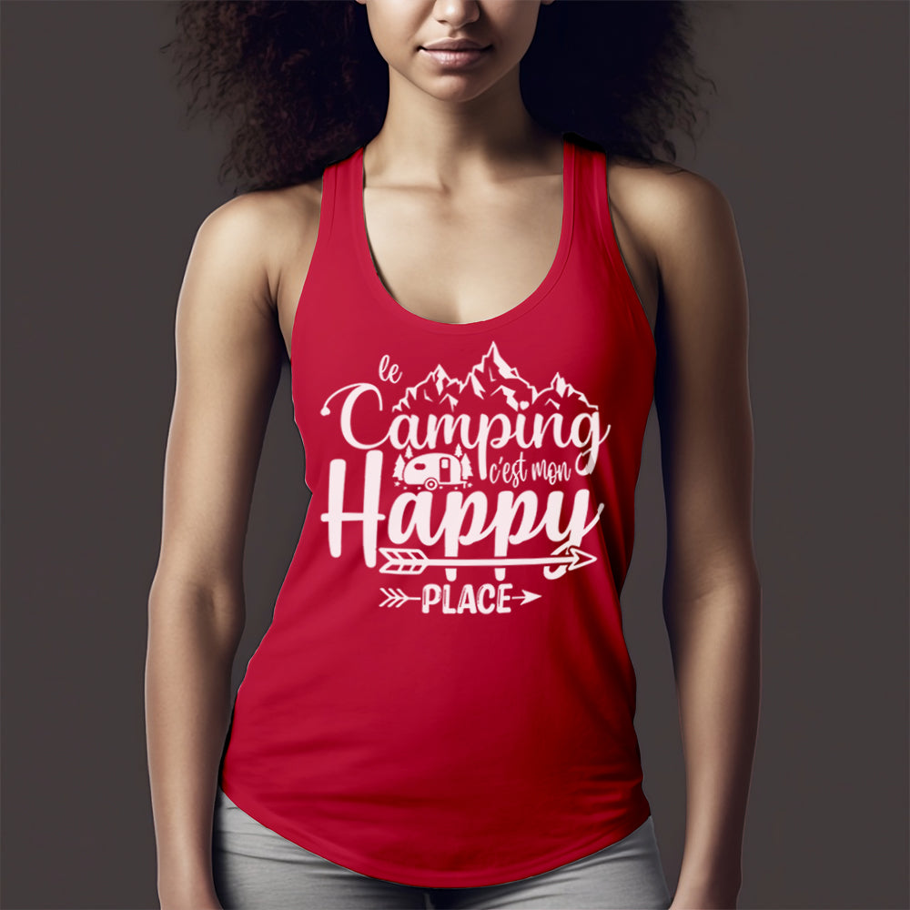 Camisole - Le camping c’est mon happy place
