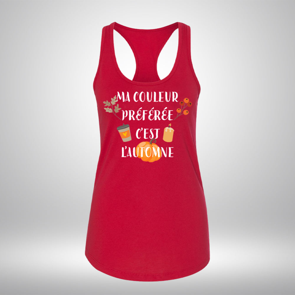Camisole - Ma couleur préférée c'est l'automne