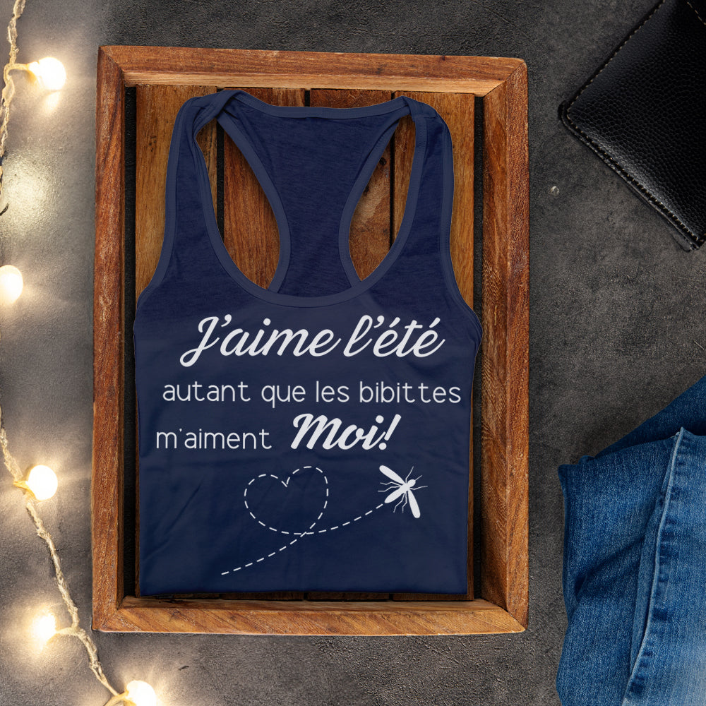Camisole - J'aime l'été autant que les bibittes m'aiment moi