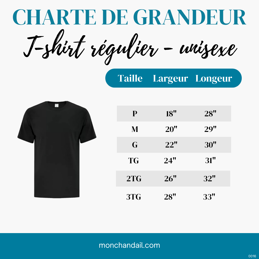 T-shirt générique de la Fête nationale