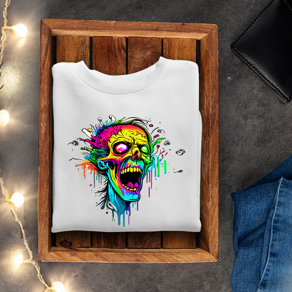 Crewneck - Zombie multicolore