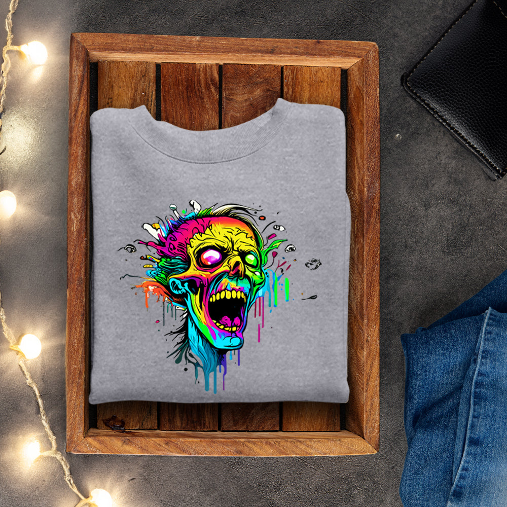 Crewneck - Zombie multicolore