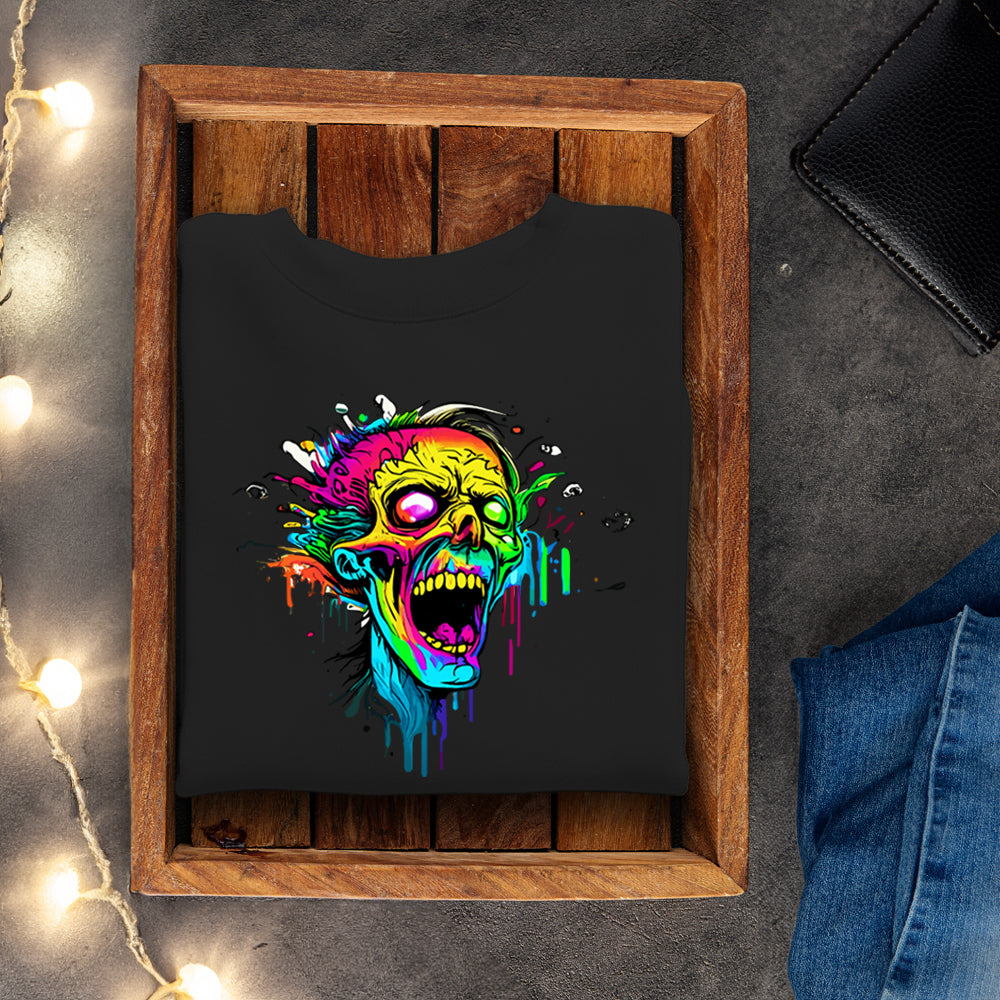 Crewneck - Zombie multicolore