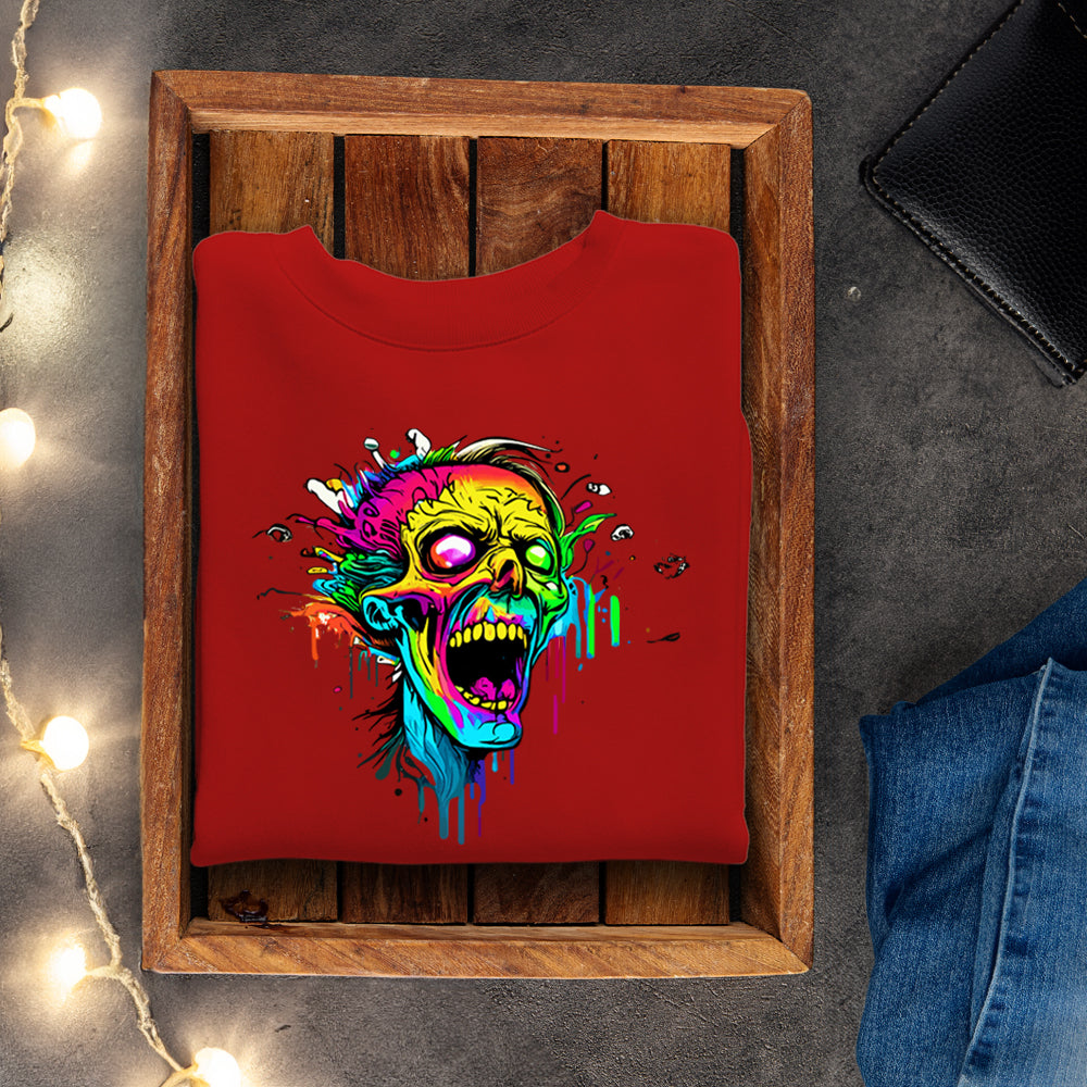 Crewneck - Zombie multicolore