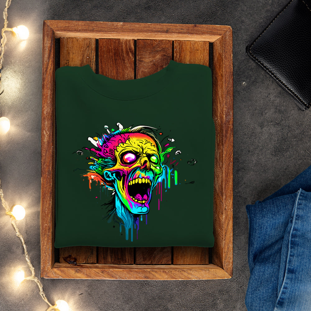 Crewneck - Zombie multicolore