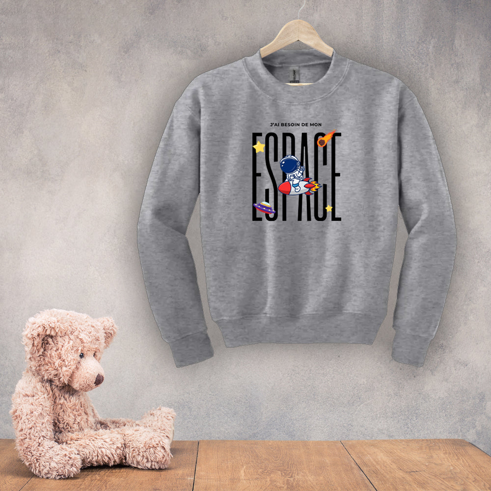 Crewneck enfant - J'ai besoin de mon espace