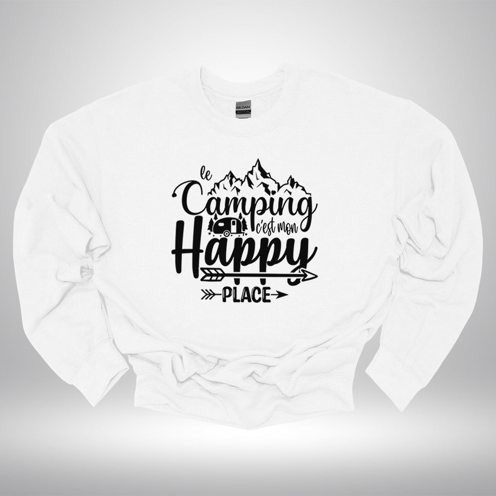 Crewneck - Le camping c’est mon happy place