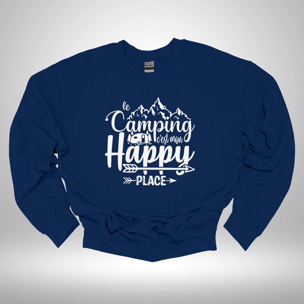 Crewneck - Le camping c’est mon happy place