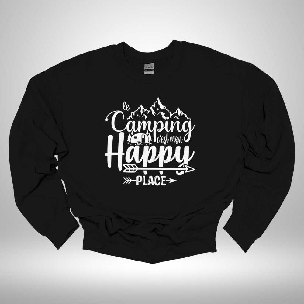 Crewneck - Le camping c’est mon happy place