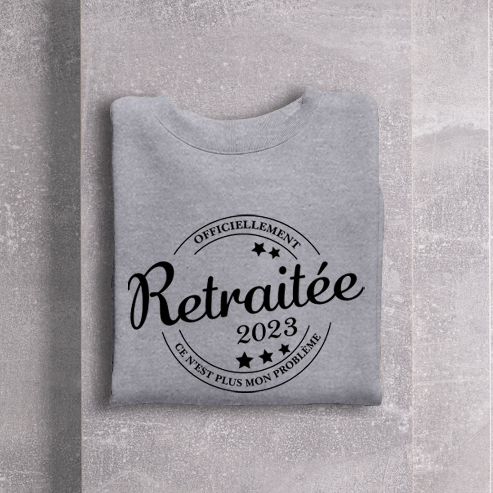 Crewneck - Officiellement retraité(e) - À personnaliser