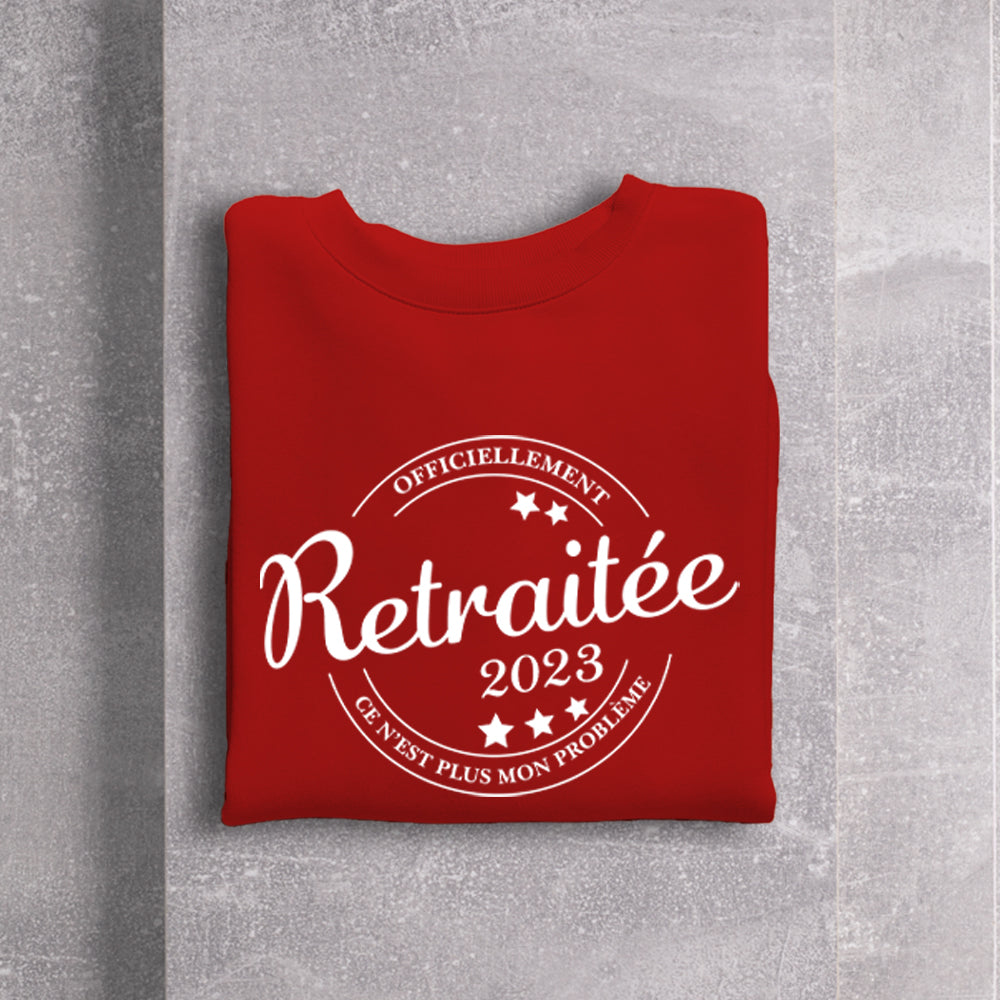 Crewneck - Officiellement retraité(e) - À personnaliser