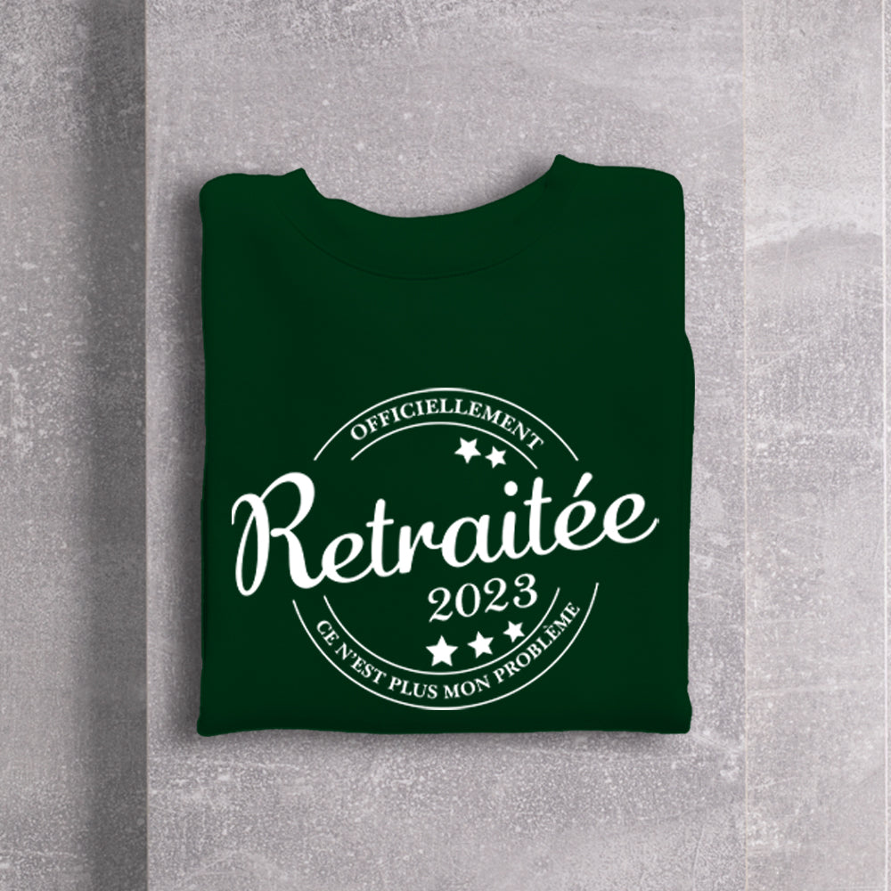 Crewneck - Officiellement retraité(e) - À personnaliser