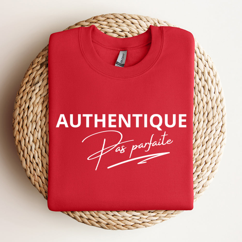 Crewneck - Authentique, pas parfaite