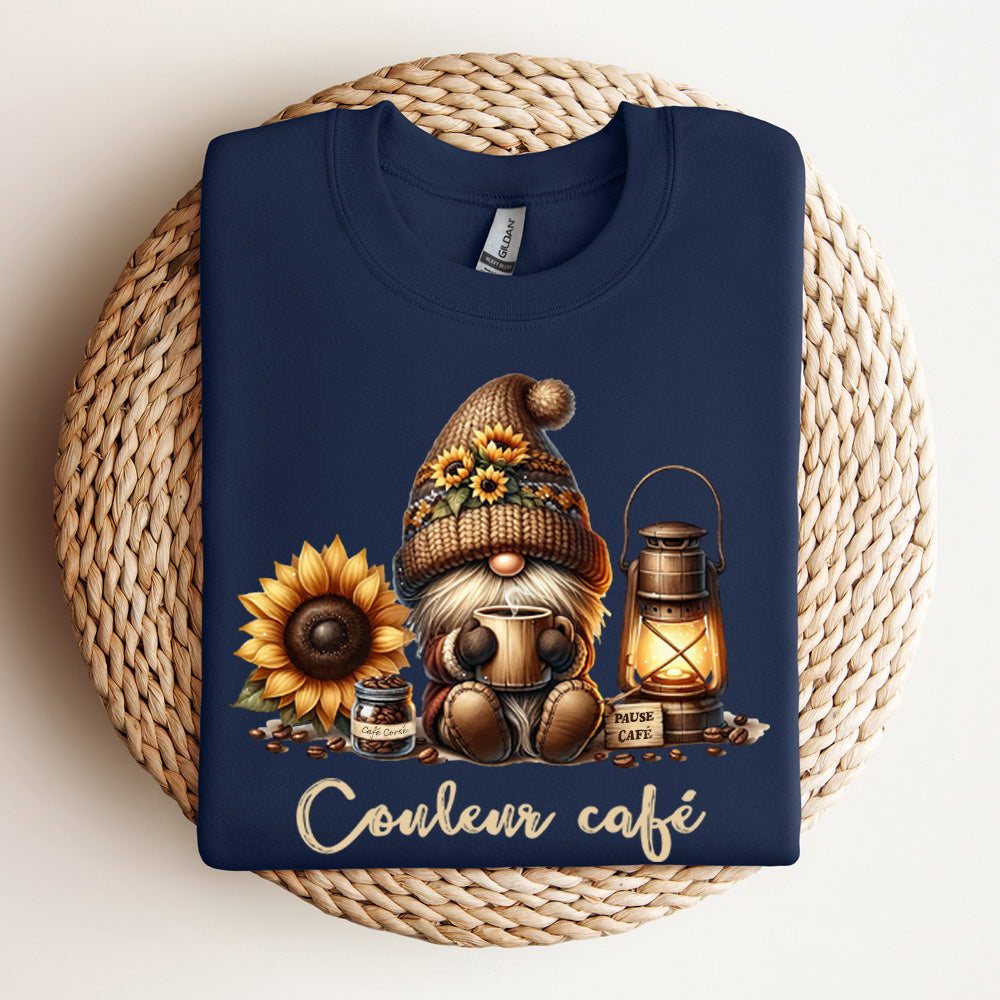 Crewneck - Couleur café